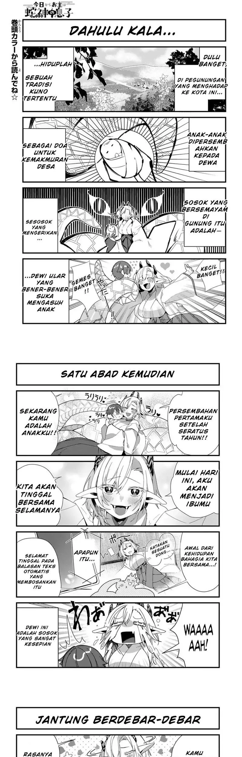 Kyou kara Onushi wa Warawa no Musuko Chapter 1 Gambar 3