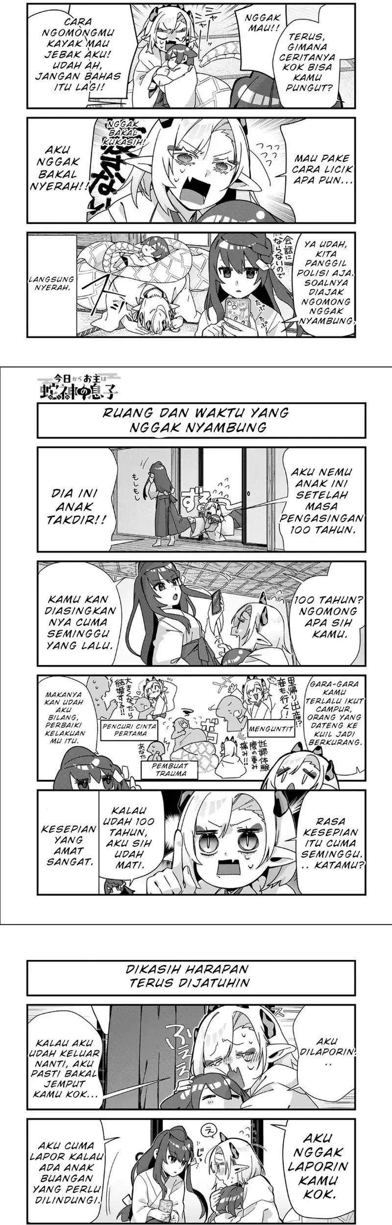 Kyou kara Onushi wa Warawa no Musuko Chapter 13 Gambar 3