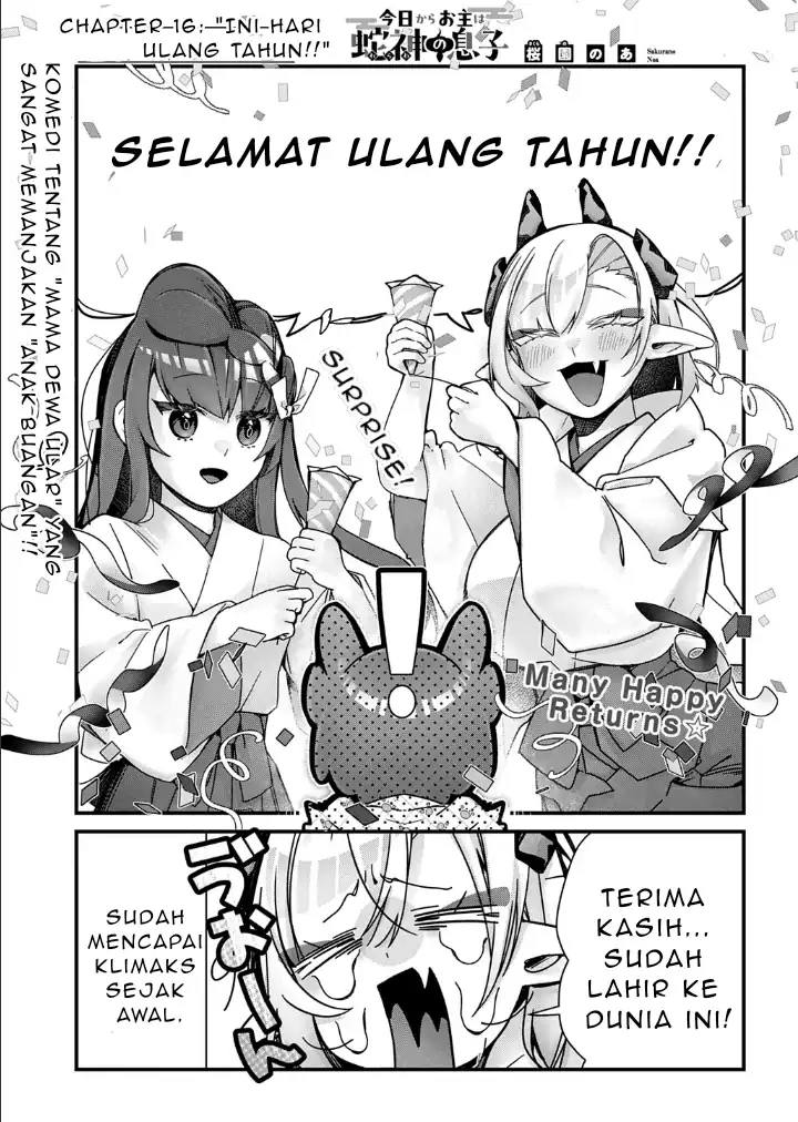 Kyou kara Onushi wa Warawa no Musuko Chapter 16 Gambar 3