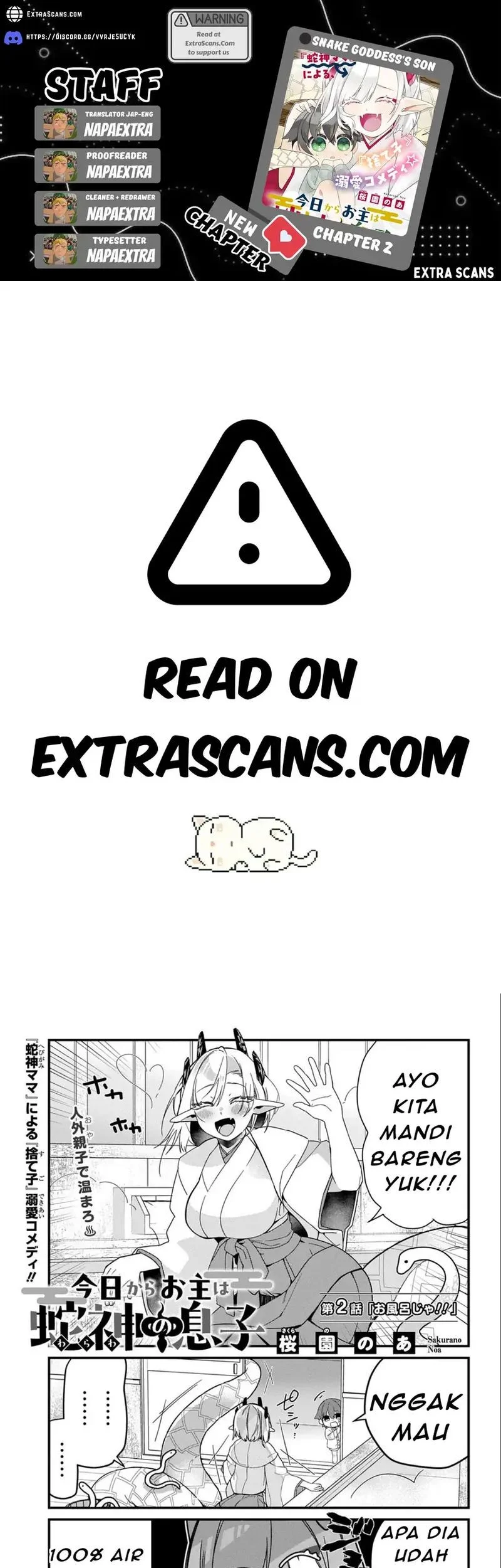 Komik Kyou kara Onushi wa Warawa no Musuko Chapter 2 gambar 1