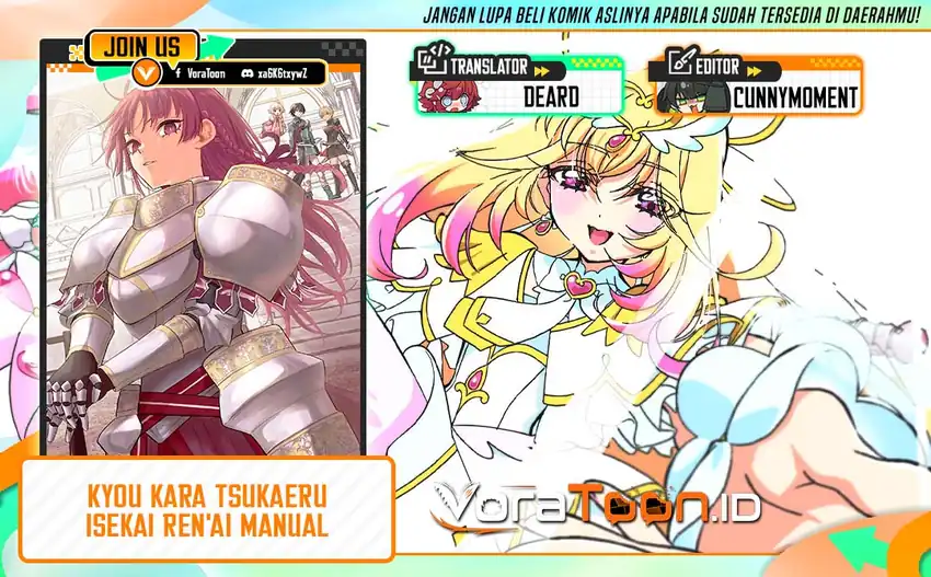 Kyou Kara Tsukaeru Isekai Ren’ai Manual Chapter 19 halaman 2
