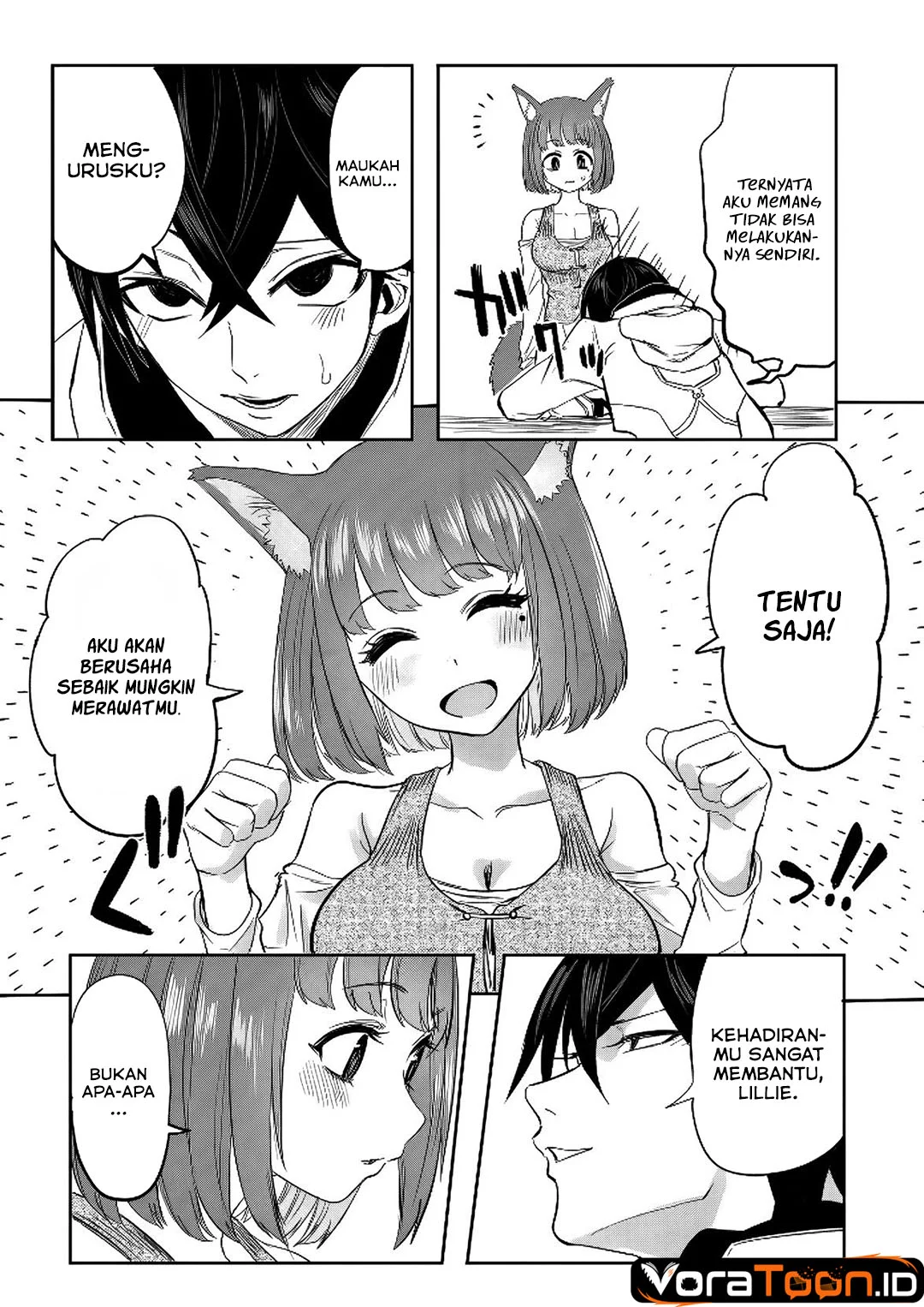 Kyou Kara Tsukaeru Isekai Ren’ai Manual Chapter 8 Gambar 26
