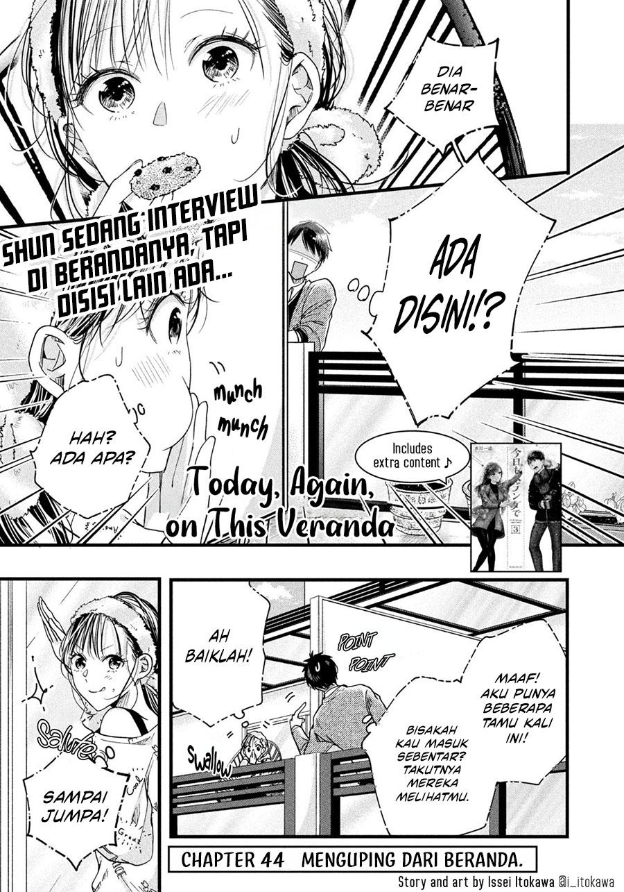 Baca Komik Kyou mo Veranda de Chapter 44 Gambar 1
