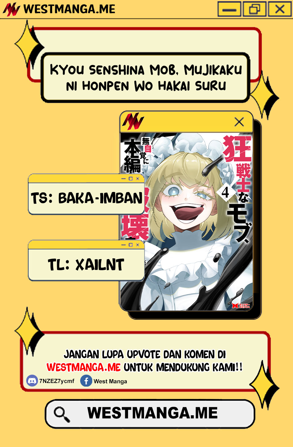 Baca Manga Kyou Senshina Mob, Mujikaku ni Honpen wo Hakai Suru Chapter 17 Gambar 2