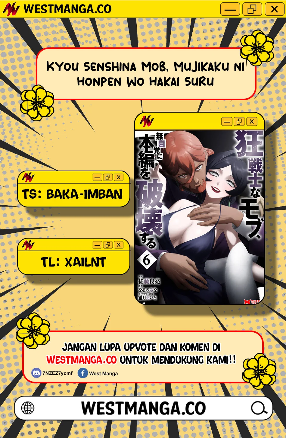 Manga Kyou Senshina Mob, Mujikaku ni Honpen wo Hakai Suru Chapter 25 gambar 2