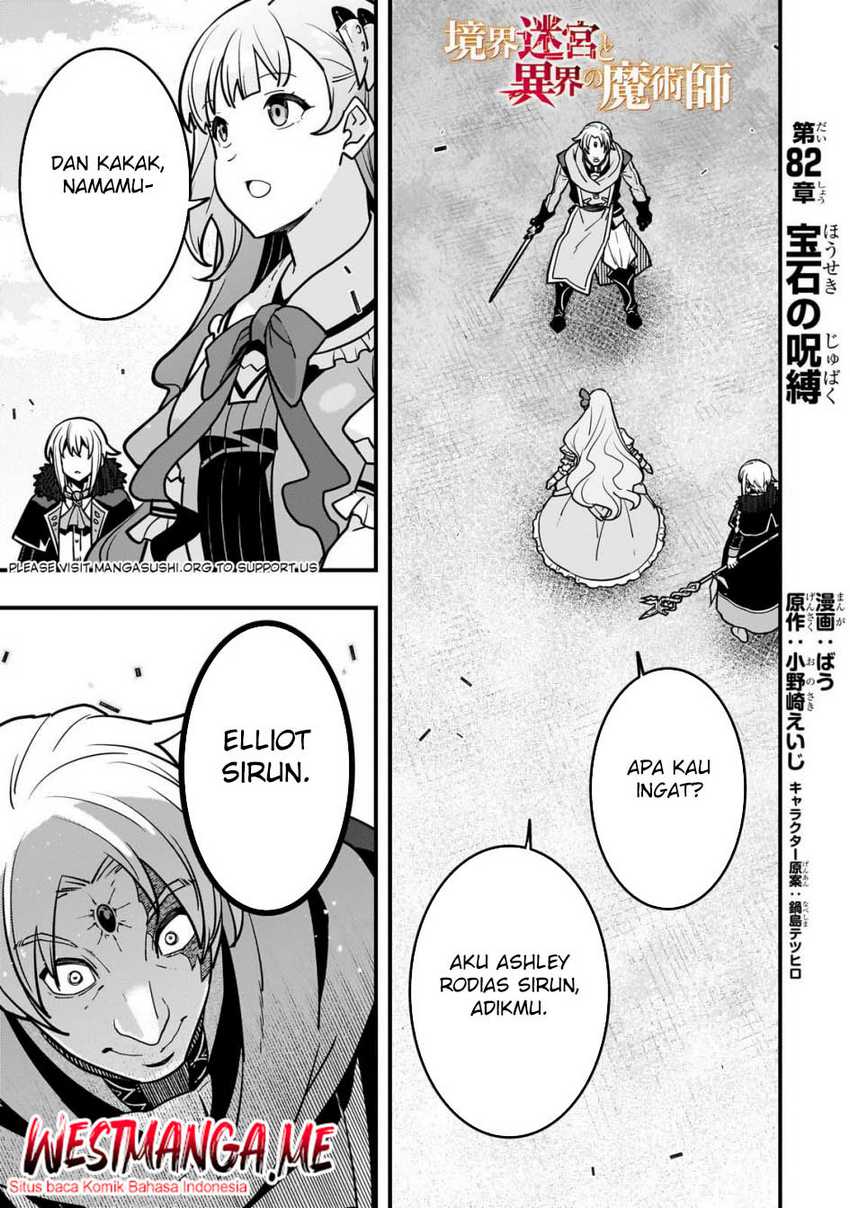 Baca Manga Kyoukai Meikyuu to Ikai no Majutsushi Chapter 82 Gambar 2