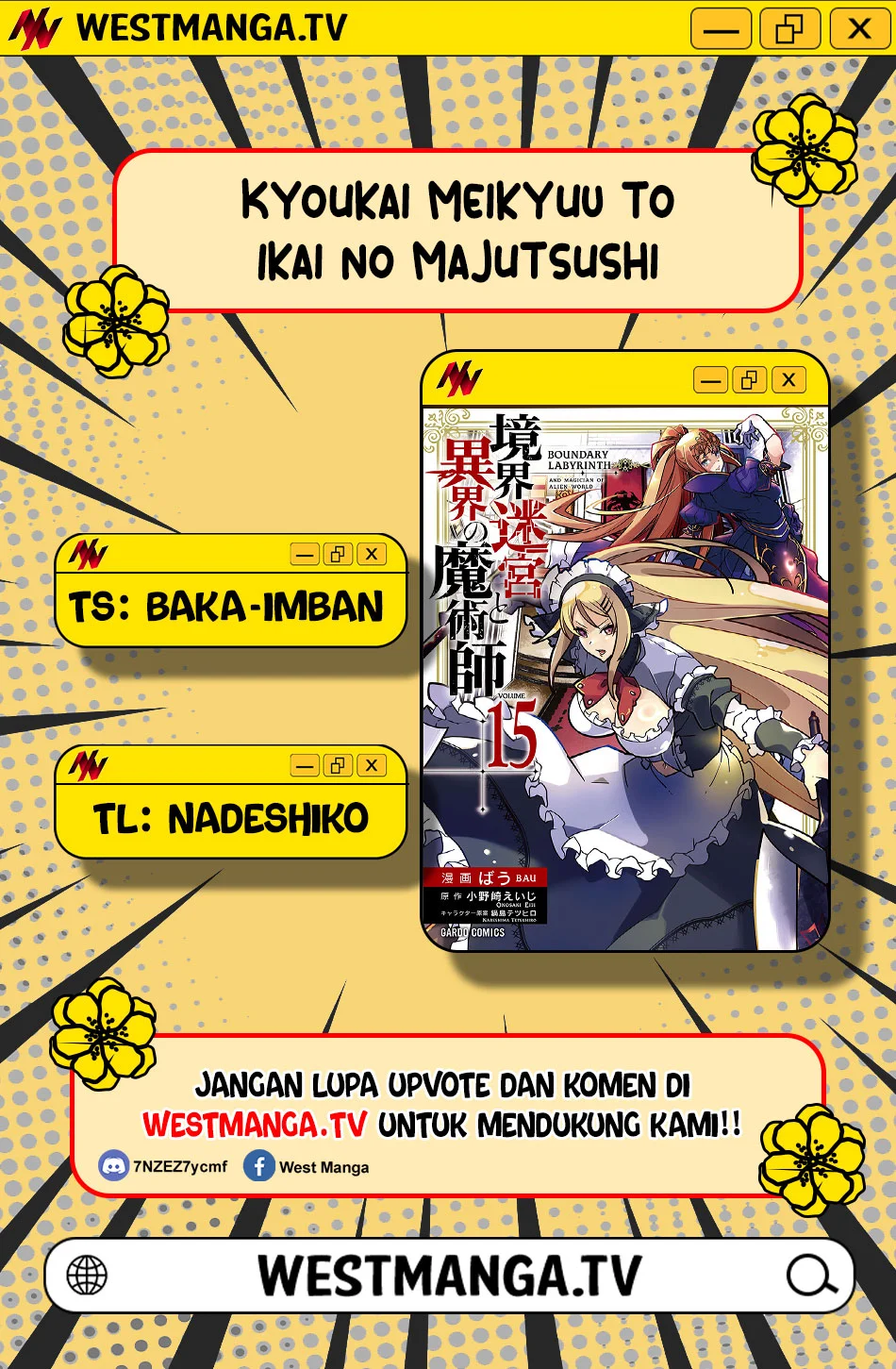 Manga Kyoukai Meikyuu to Ikai no Majutsushi Chapter 89 gambar 2