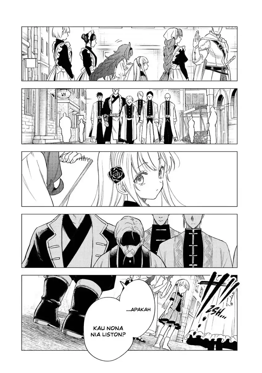 Kyouran Reijou Nia Liston – Byoujaku Reijou ni Tensei shita Kamigoroshi no Bujin no Karei Naru Musouroku Chapter 35 Gambar 41