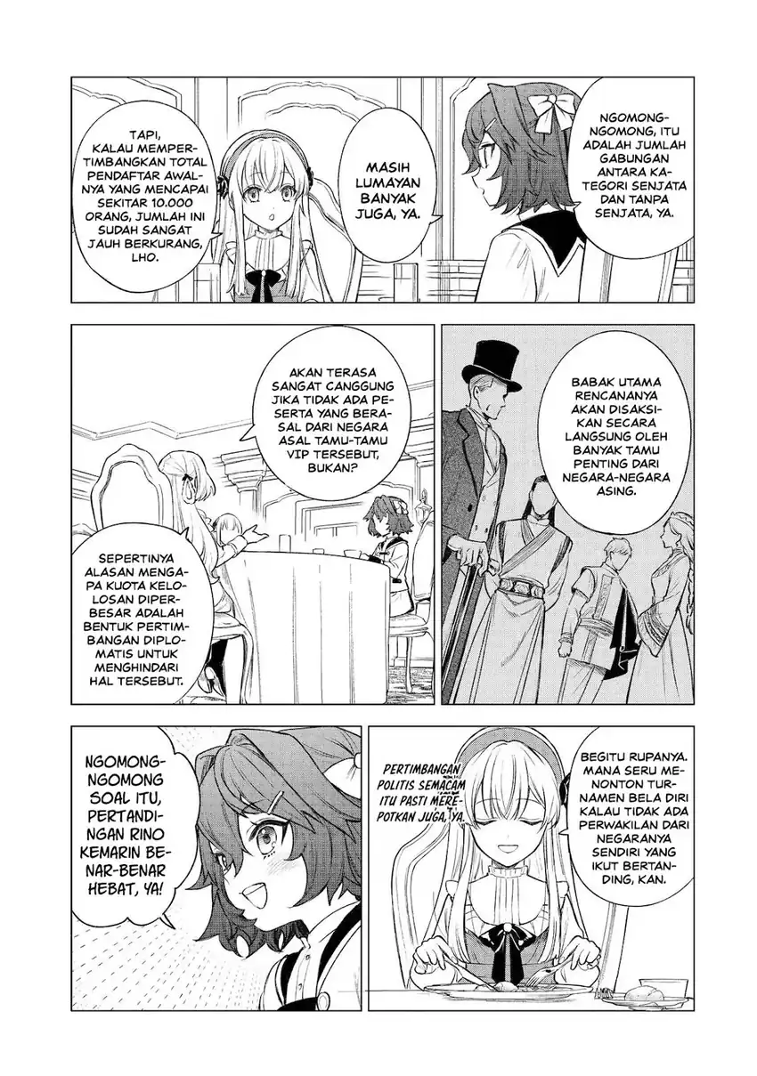 Kyouran Reijou Nia Liston – Byoujaku Reijou ni Tensei shita Kamigoroshi no Bujin no Karei Naru Musouroku Chapter 41 Gambar 35