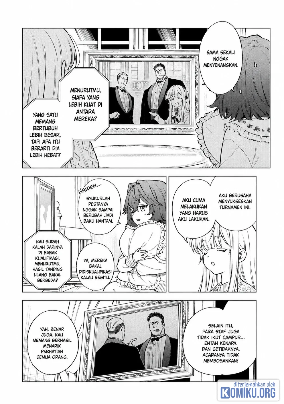 Kyouran Reijou Nia Liston – Byoujaku Reijou ni Tensei shita Kamigoroshi no Bujin no Karei Naru Musouroku Chapter 45 Gambar 20
