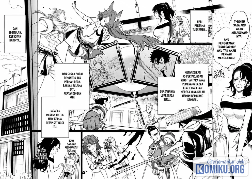 Kyouran Reijou Nia Liston – Byoujaku Reijou ni Tensei shita Kamigoroshi no Bujin no Karei Naru Musouroku Chapter 46 Gambar 33