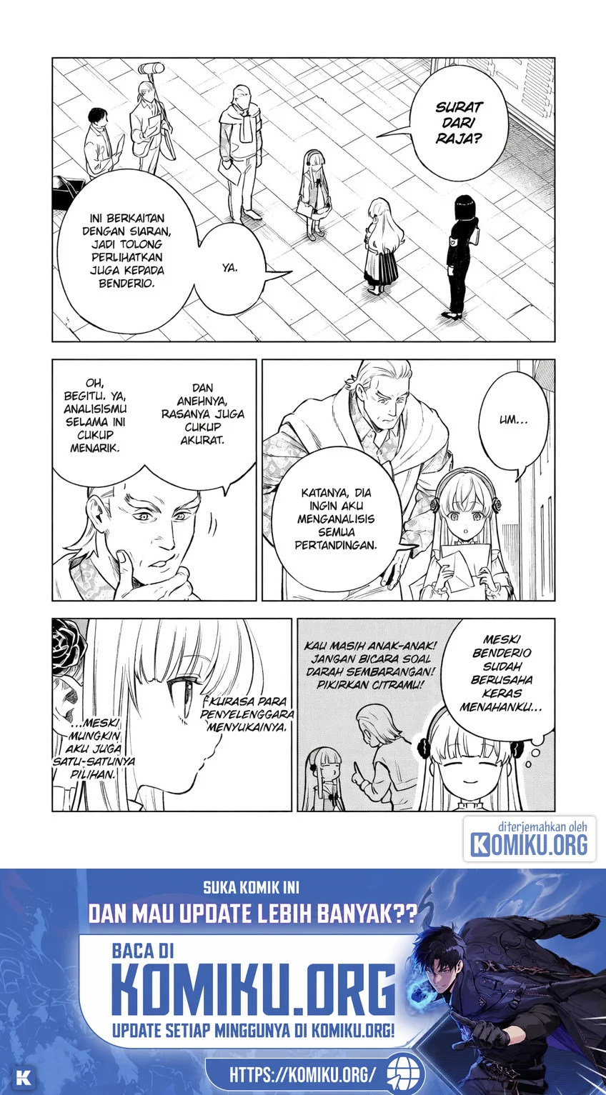 Komik Kyouran Reijou Nia Liston – Byoujaku Reijou ni Tensei shita Kamigoroshi no Bujin no Karei Naru Musouroku Chapter 47 gambar 1