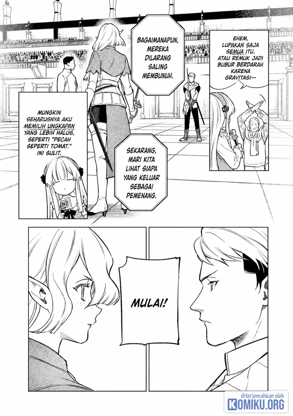 Kyouran Reijou Nia Liston – Byoujaku Reijou ni Tensei shita Kamigoroshi no Bujin no Karei Naru Musouroku Chapter 47 Gambar 17