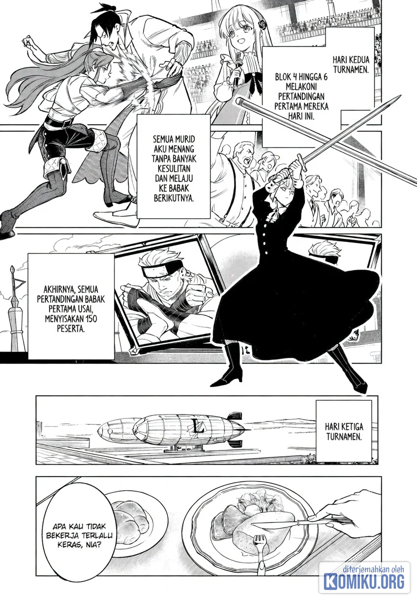 Kyouran Reijou Nia Liston – Byoujaku Reijou ni Tensei shita Kamigoroshi no Bujin no Karei Naru Musouroku Chapter 47 Gambar 3