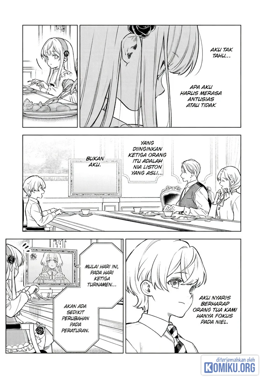 Kyouran Reijou Nia Liston – Byoujaku Reijou ni Tensei shita Kamigoroshi no Bujin no Karei Naru Musouroku Chapter 47 Gambar 5