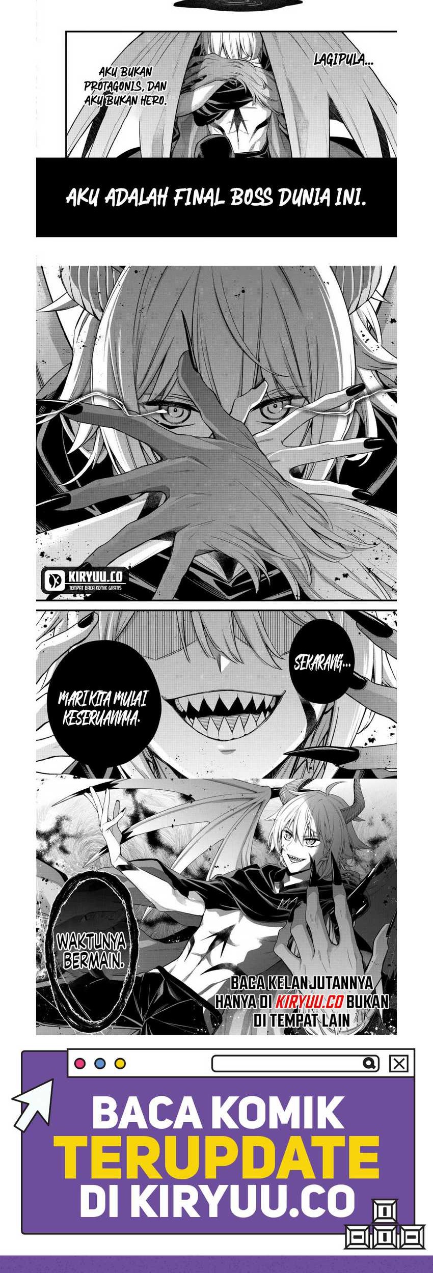 Last Boss, Yametemita ~Shujinkou ni Taosareta Furi Shite Jiyuu ni Ikitemita~ Chapter 15 Gambar 16