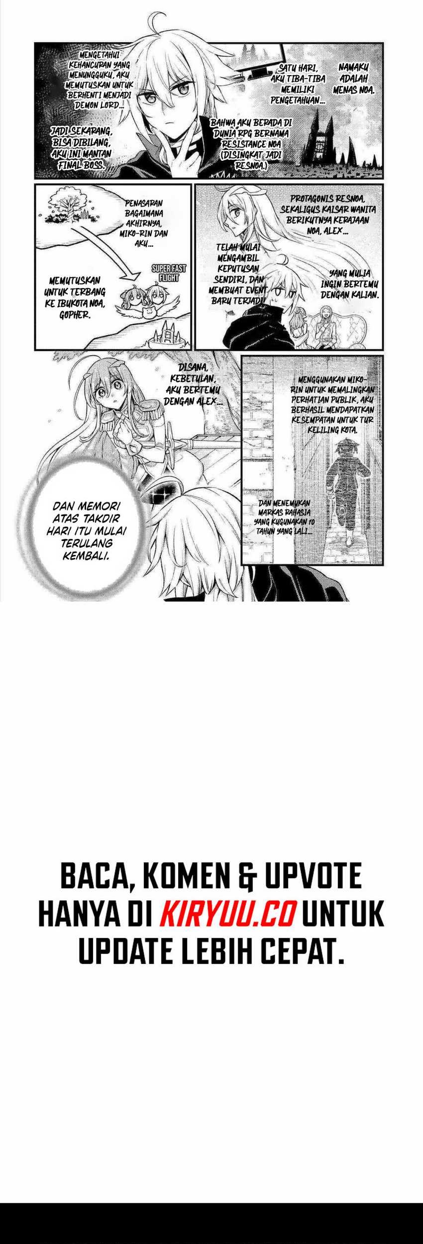 Baca Manga Last Boss, Yametemita ~Shujinkou ni Taosareta Furi Shite Jiyuu ni Ikitemita~ Chapter 22 Gambar 2