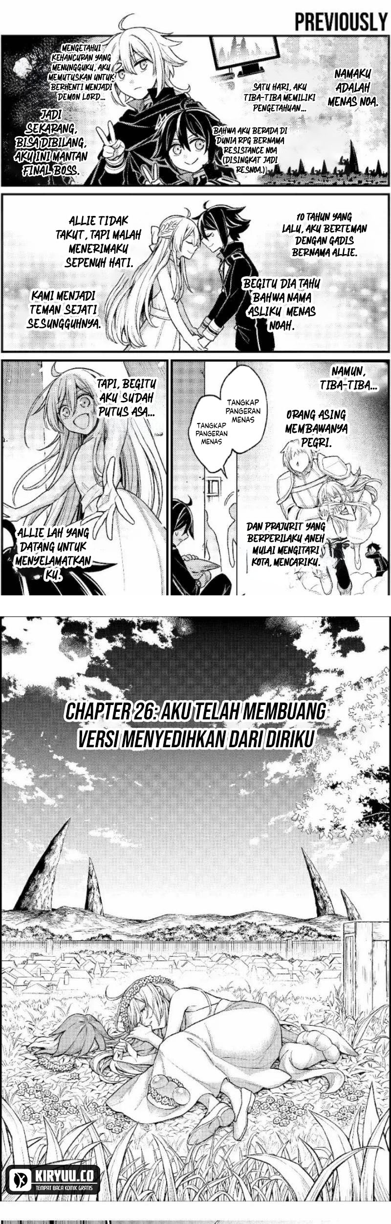 Baca Manga Last Boss, Yametemita ~Shujinkou ni Taosareta Furi Shite Jiyuu ni Ikitemita~ Chapter 26 Gambar 2