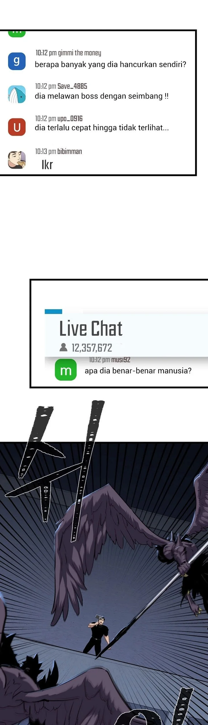 Level 1 Player Chapter 125 Gambar 74