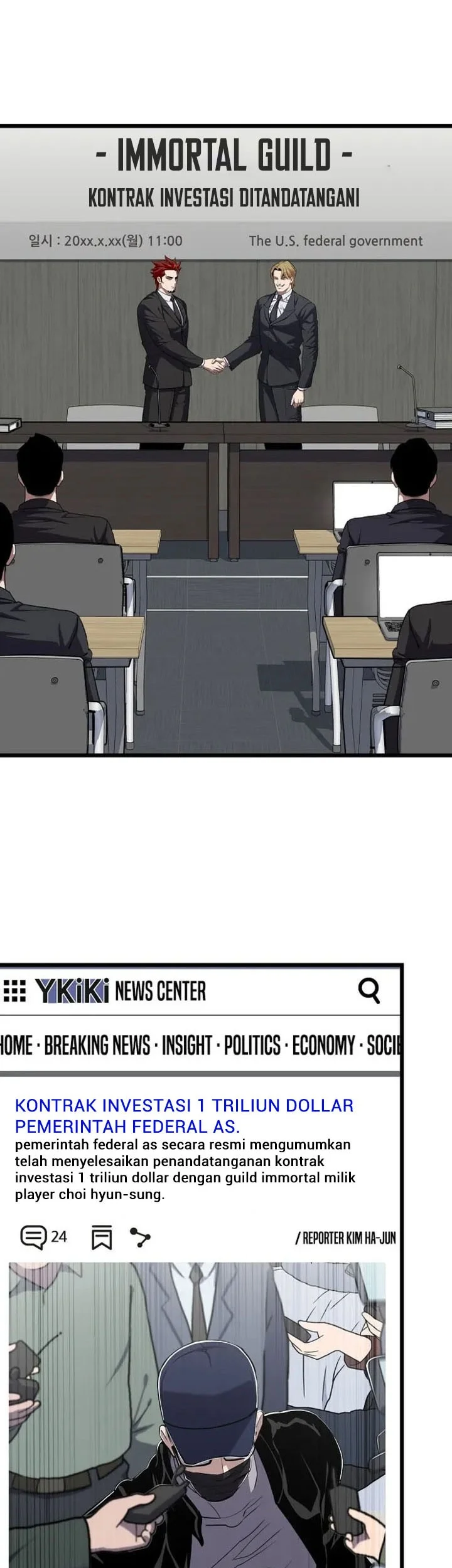 Level 1 Player Chapter 129 Gambar 62