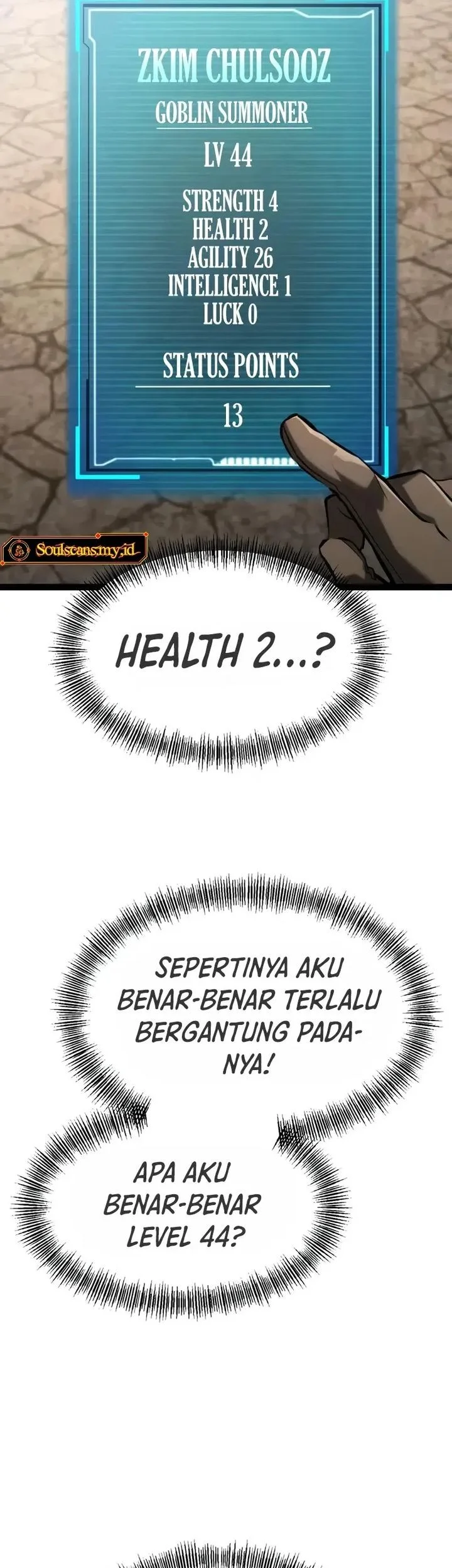 Level 999 Goblin Chapter 28 Gambar 58