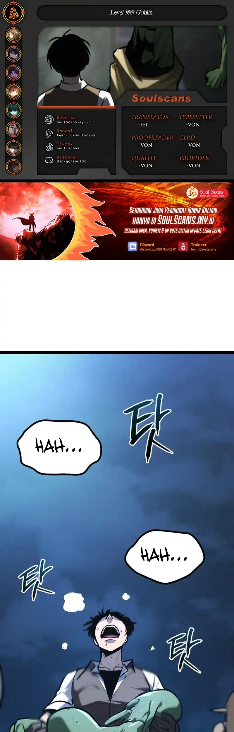 Komik Level 999 Goblin Chapter 38 gambar 1