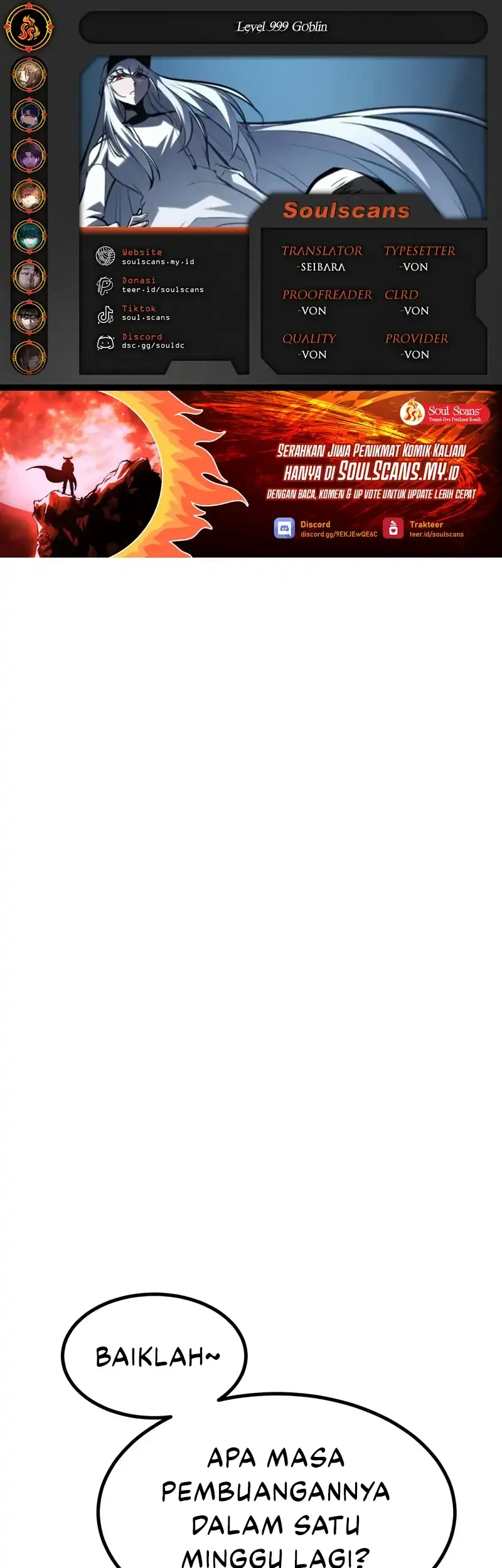Komik Level 999 Goblin Chapter 39 gambar 1