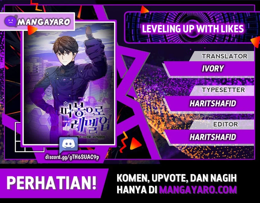 Komik Leveling Up With Likes Chapter 29 gambar nomor 1