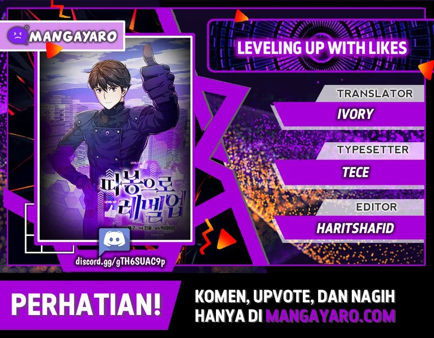 Komik Leveling Up With Likes Chapter 31 gambar nomor 1
