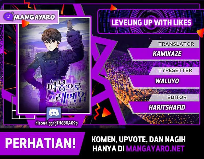 Komik Leveling Up With Likes Chapter 43 gambar nomor 1