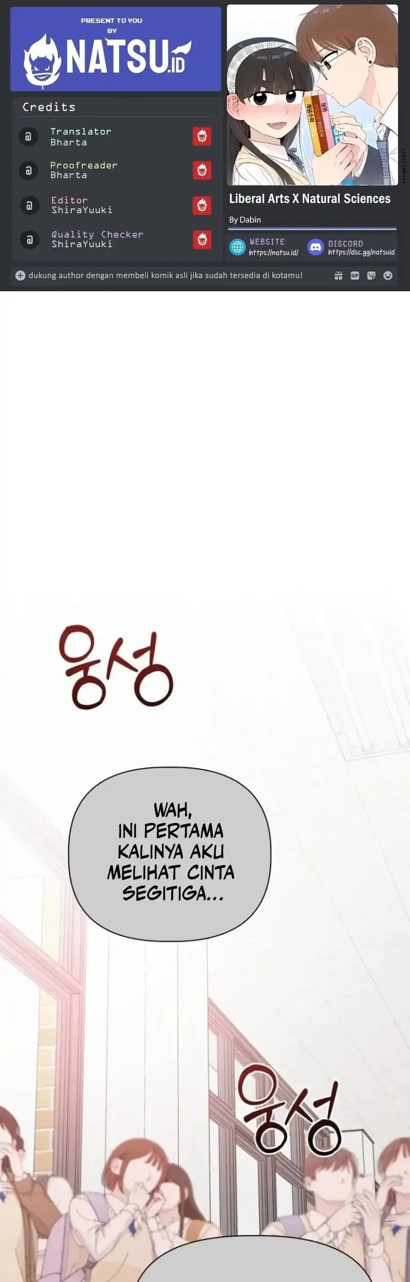 Komik Liberal Arts X Natural Sciences Chapter 6 gambar 1