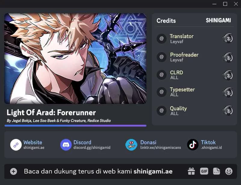 Baca Komik Light Of Arad: Forerunner Chapter 11 Gambar 1