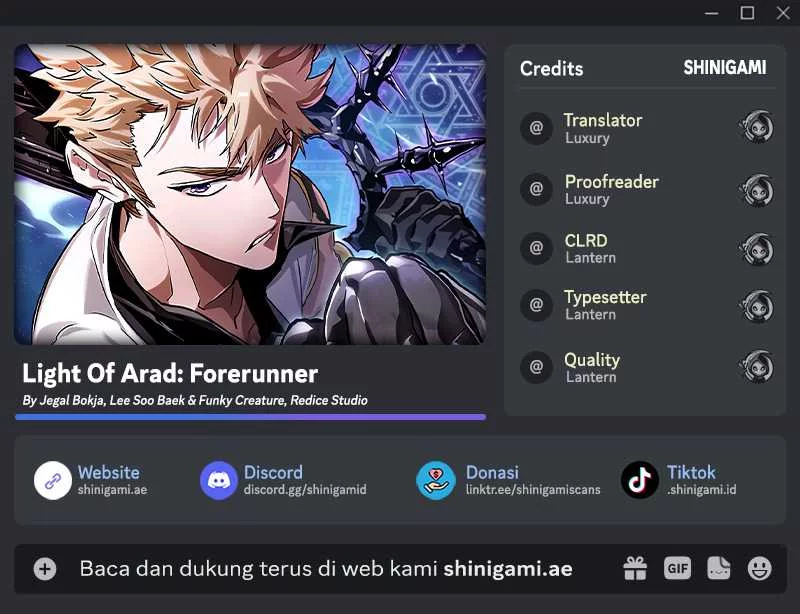 Baca Komik Light Of Arad: Forerunner Chapter 21 Gambar 1