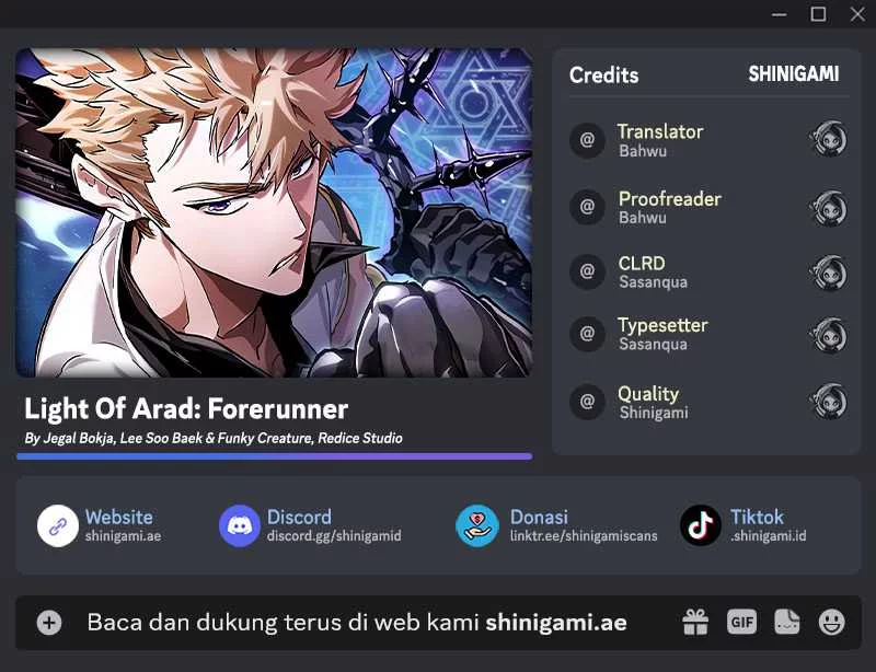 Baca Komik Light Of Arad: Forerunner Chapter 7 Gambar 1