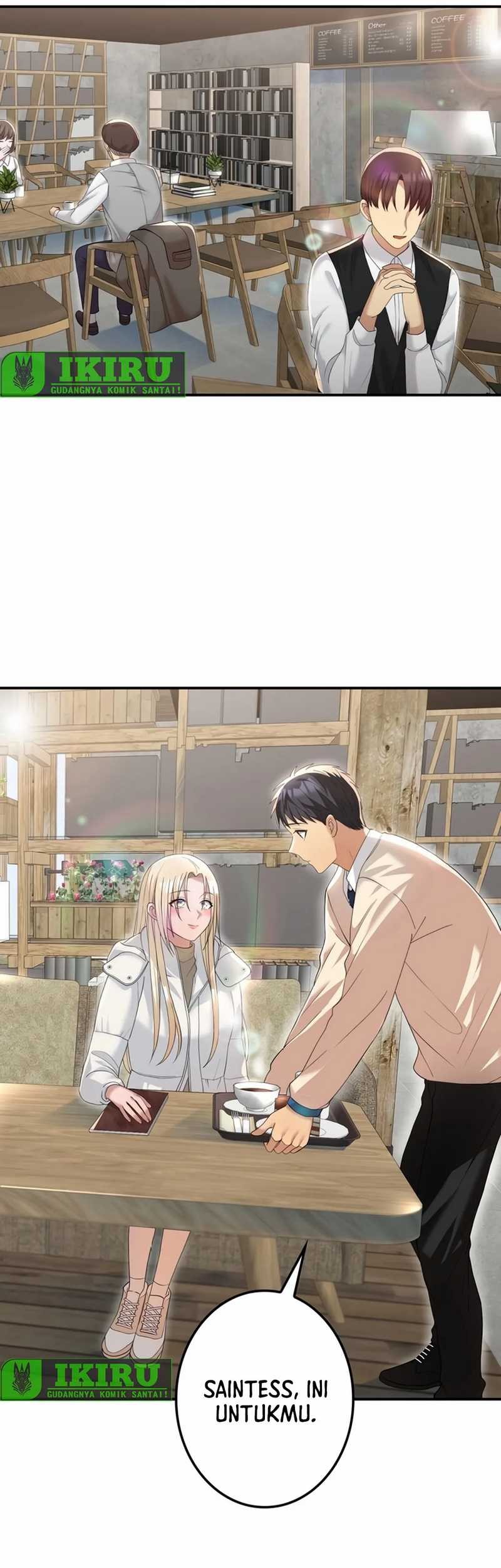 Living in a Studio Condo With the Saintess Chapter 14 Gambar 43