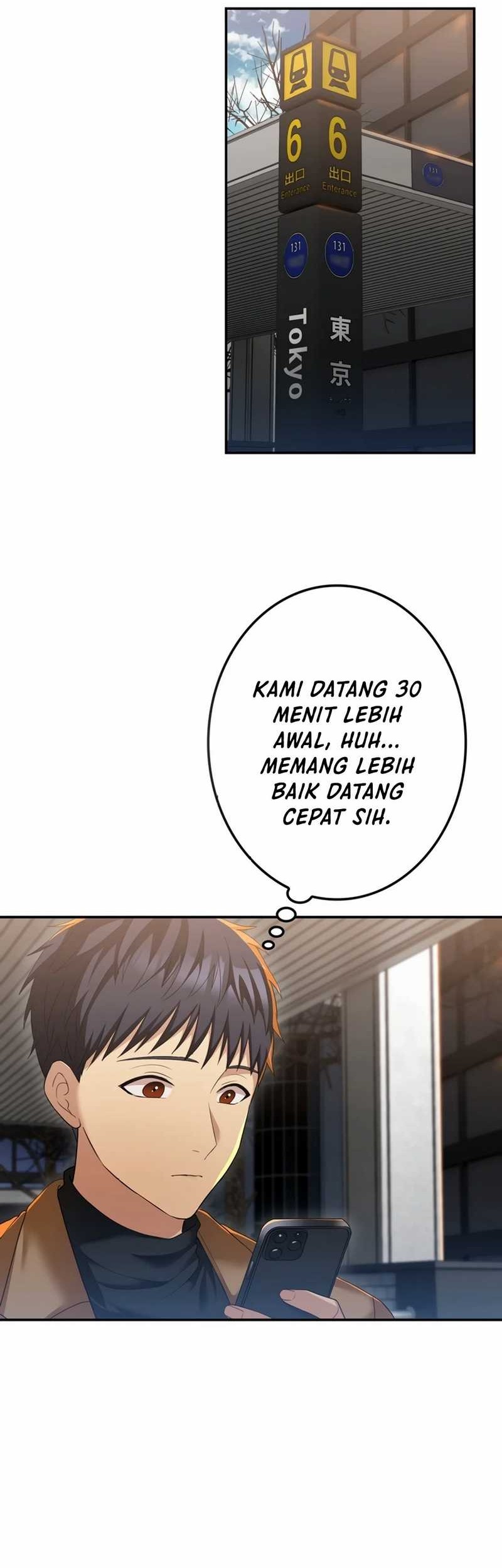 Baca Manhwa Living in a Studio Condo With the Saintess Chapter 17 Gambar 2