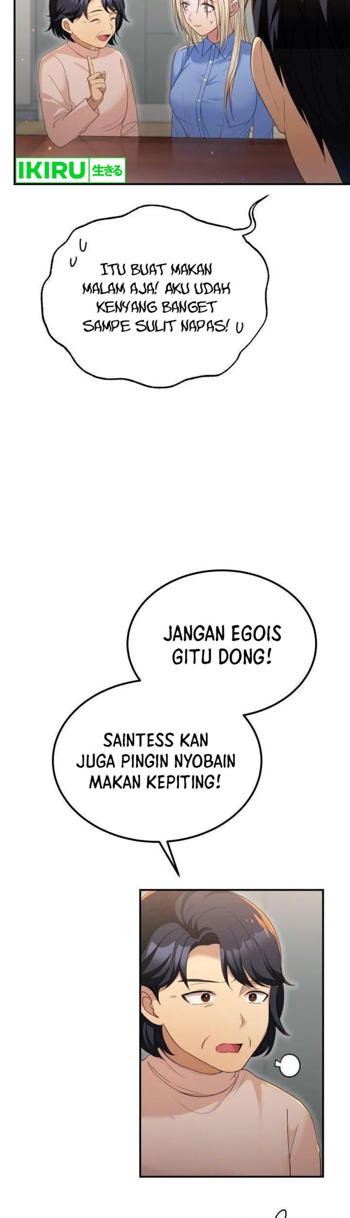 Living in a Studio Condo With the Saintess Chapter 20 Gambar 3