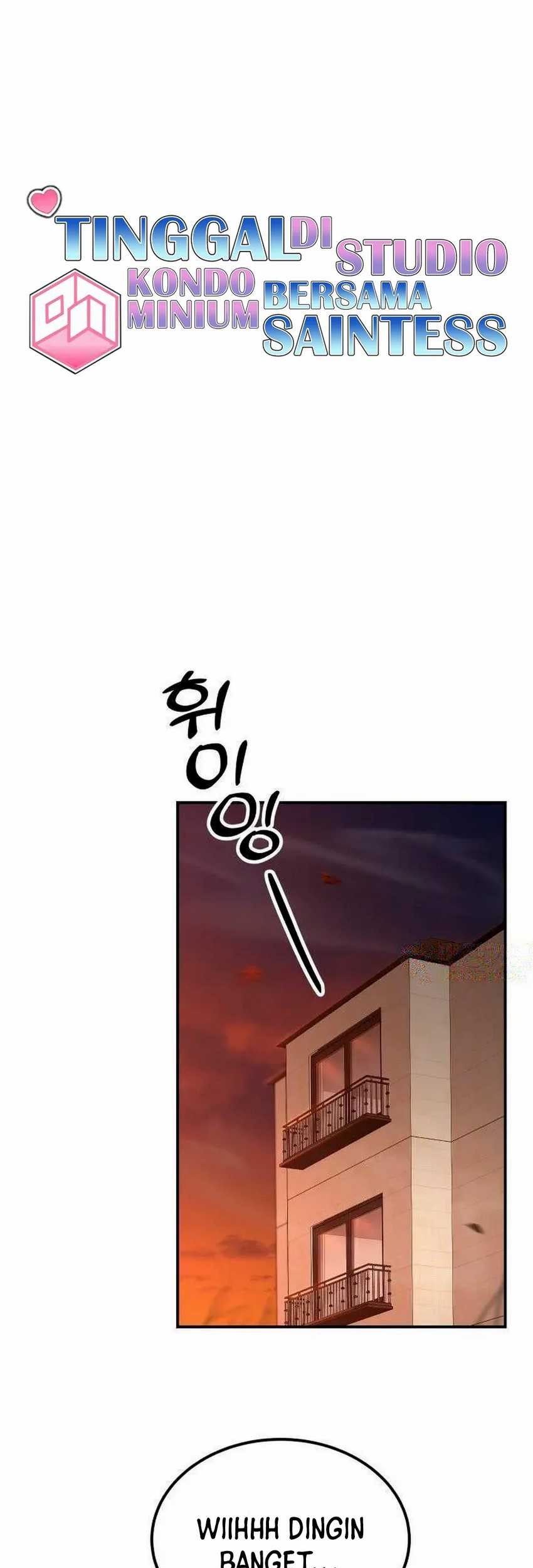 Baca Manhwa Living in a Studio Condo With the Saintess Chapter 23 Gambar 2