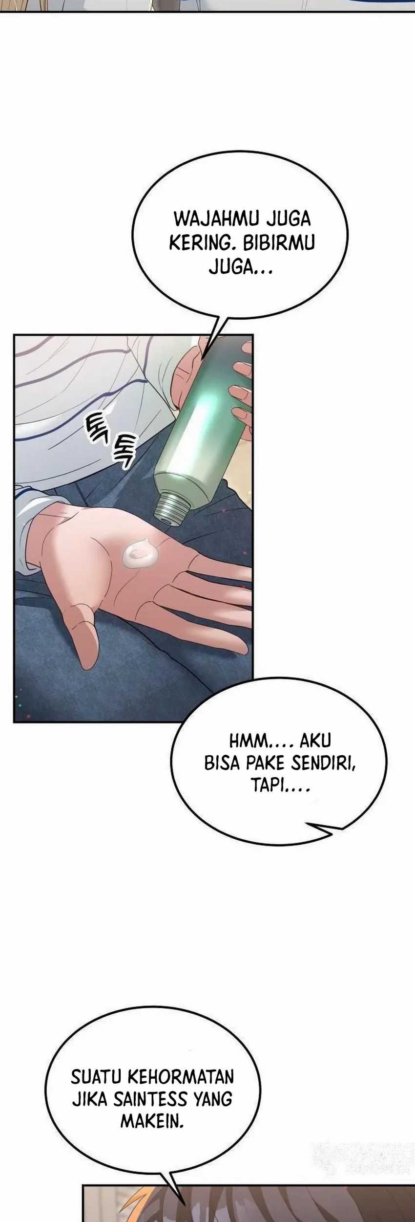 Living in a Studio Condo With the Saintess Chapter 23 Gambar 14