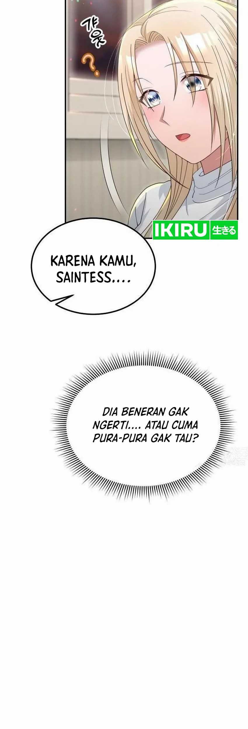 Living in a Studio Condo With the Saintess Chapter 23 Gambar 28