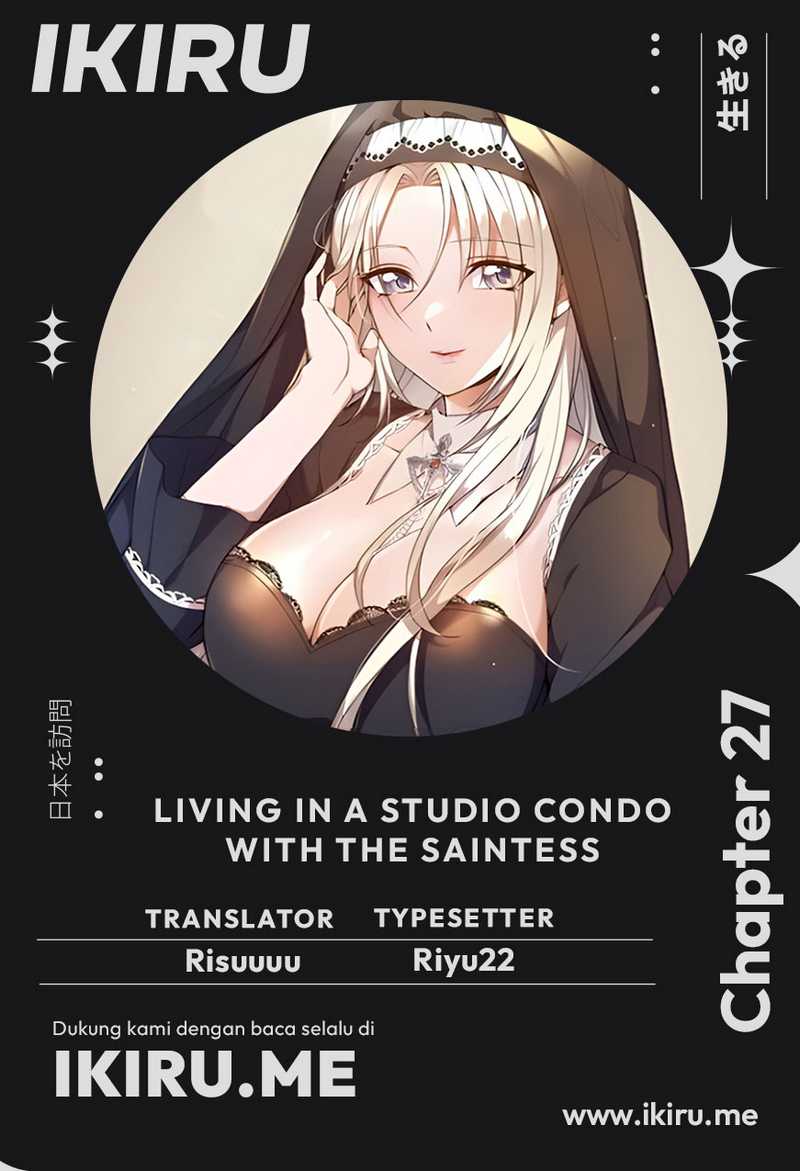 Baca Komik Living in a Studio Condo With the Saintess Chapter 27 Gambar 1