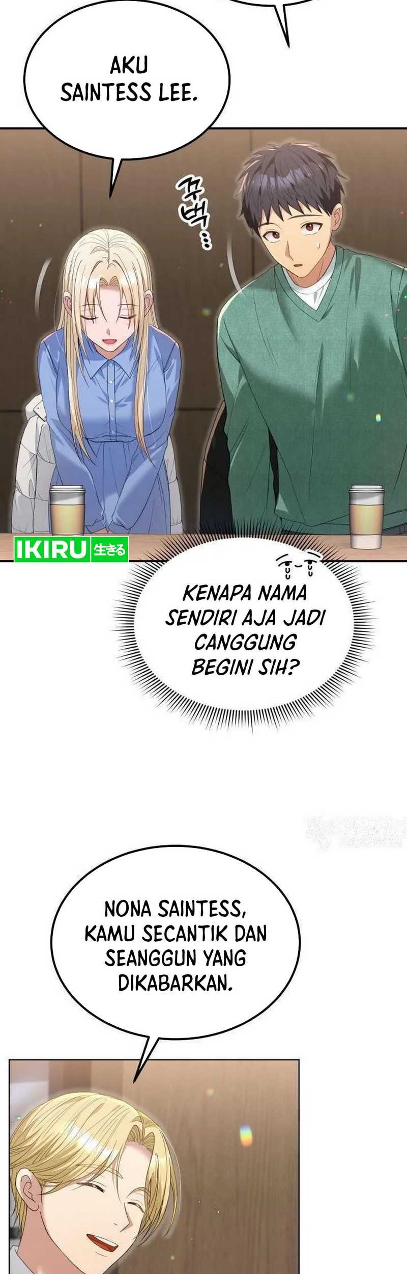 Living in a Studio Condo With the Saintess Chapter 27 Gambar 54