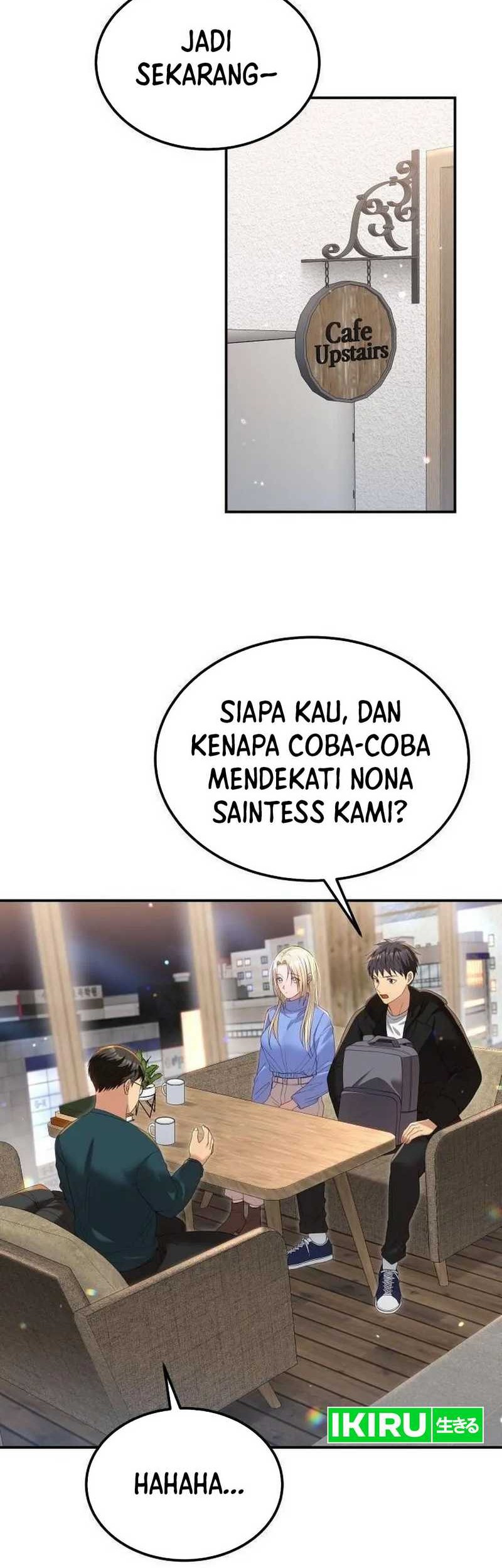 Living in a Studio Condo With the Saintess Chapter 27 Gambar 13