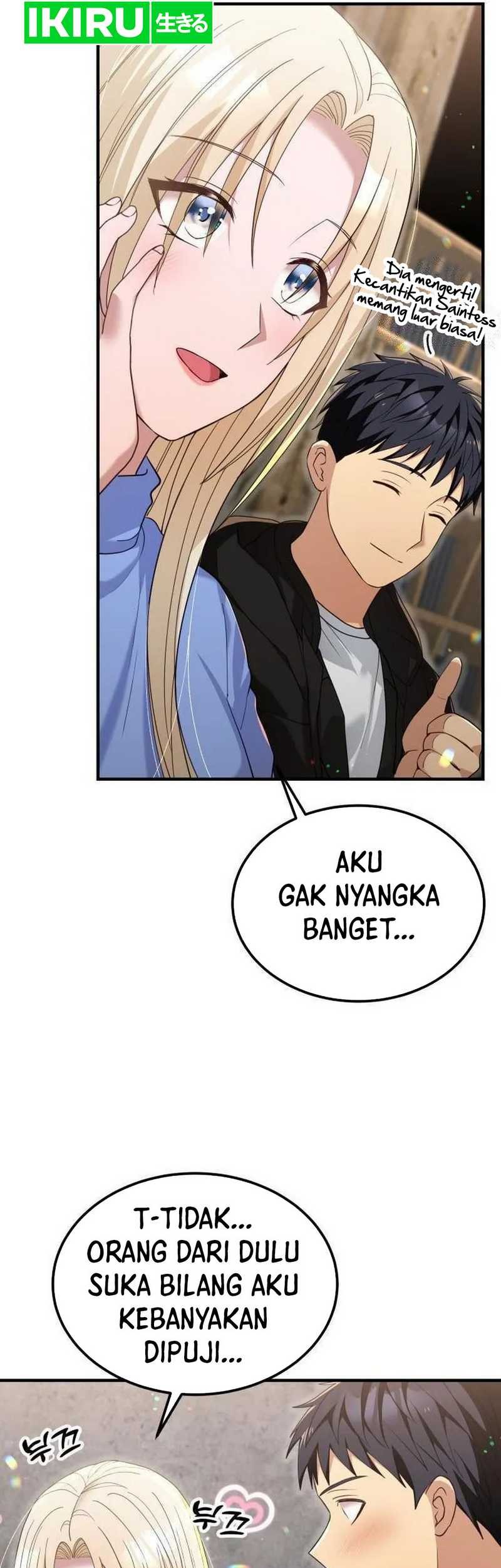 Living in a Studio Condo With the Saintess Chapter 27 Gambar 32