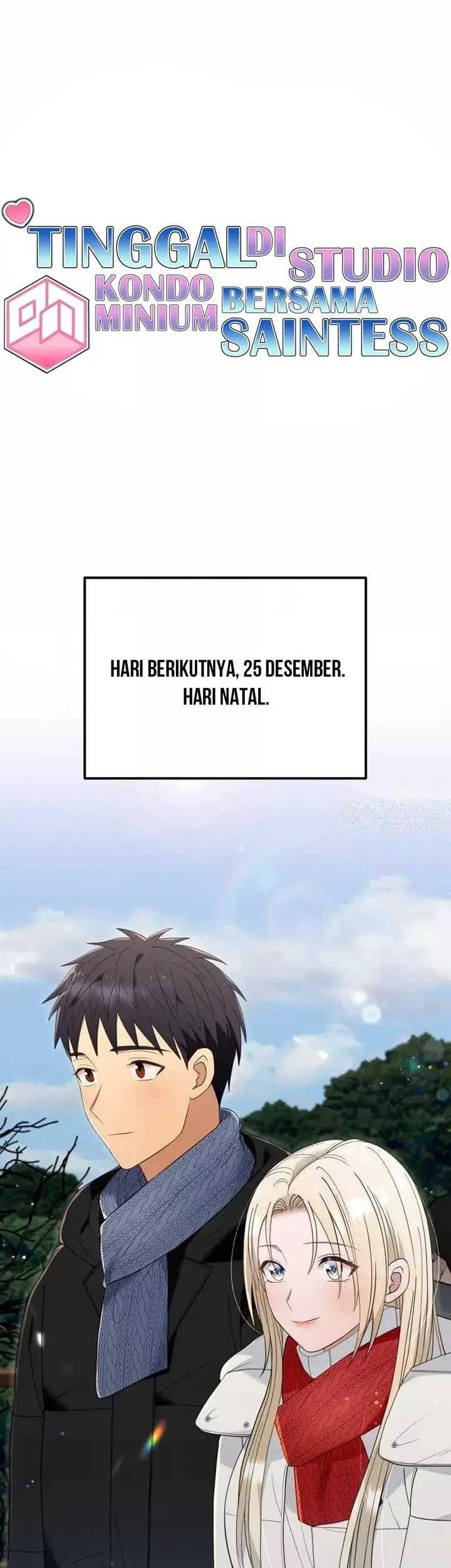 Baca Manhwa Living in a Studio Condo With the Saintess Chapter 31 Gambar 2