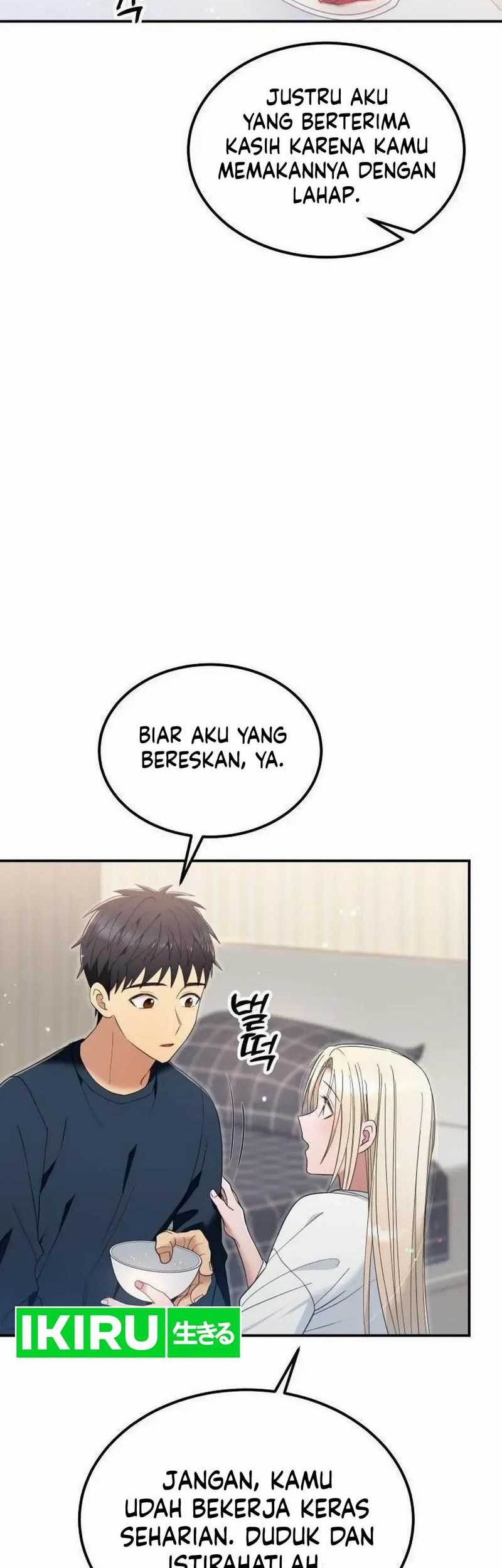 Living in a Studio Condo With the Saintess Chapter 37 Gambar 27