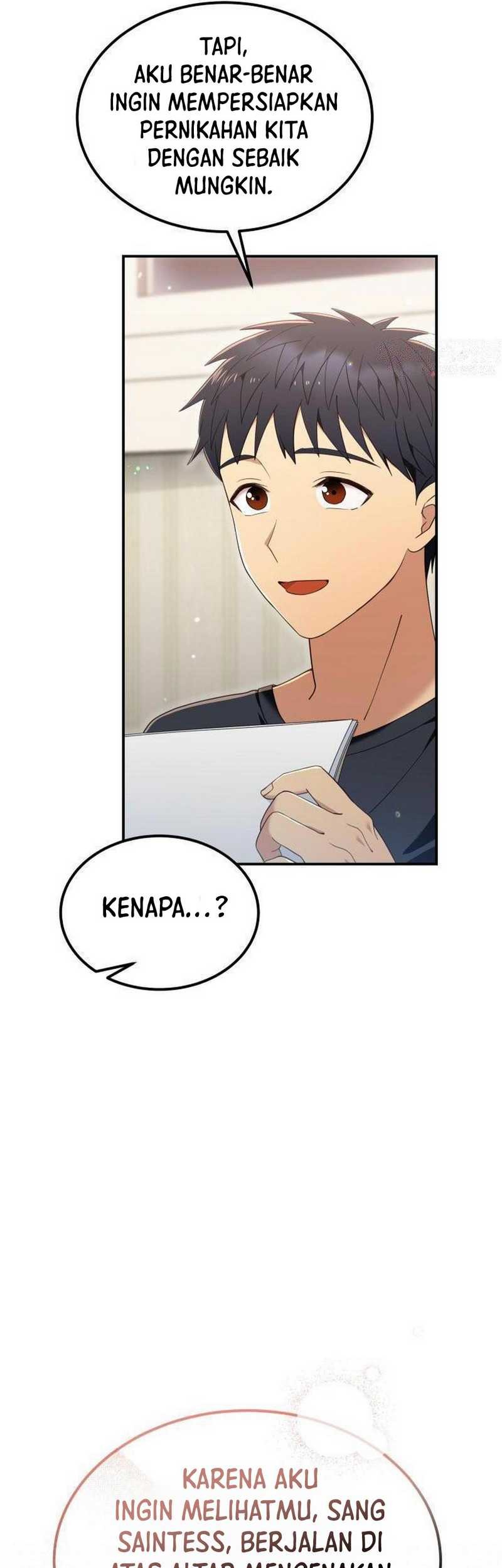 Living in a Studio Condo With the Saintess Chapter 38 Gambar 55