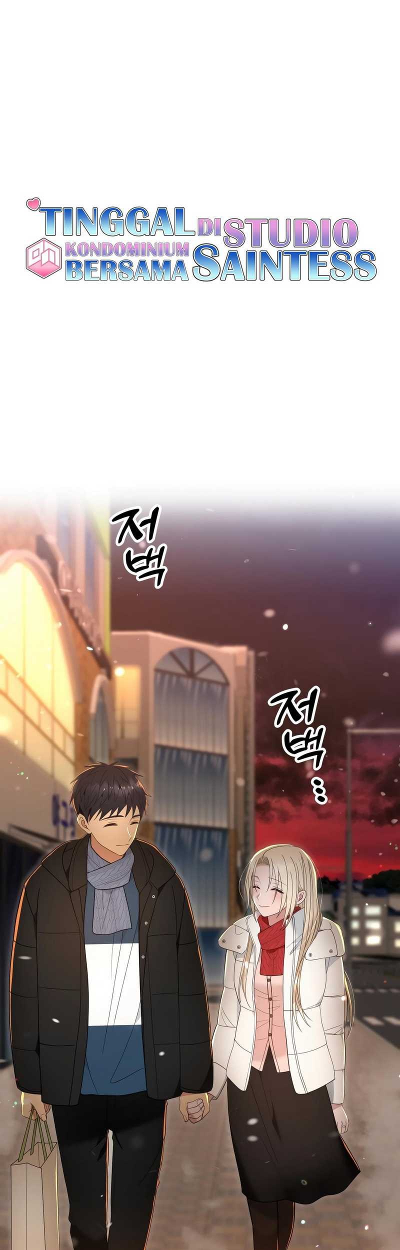 Baca Manhwa Living in a Studio Condo With the Saintess Chapter 39 Gambar 2