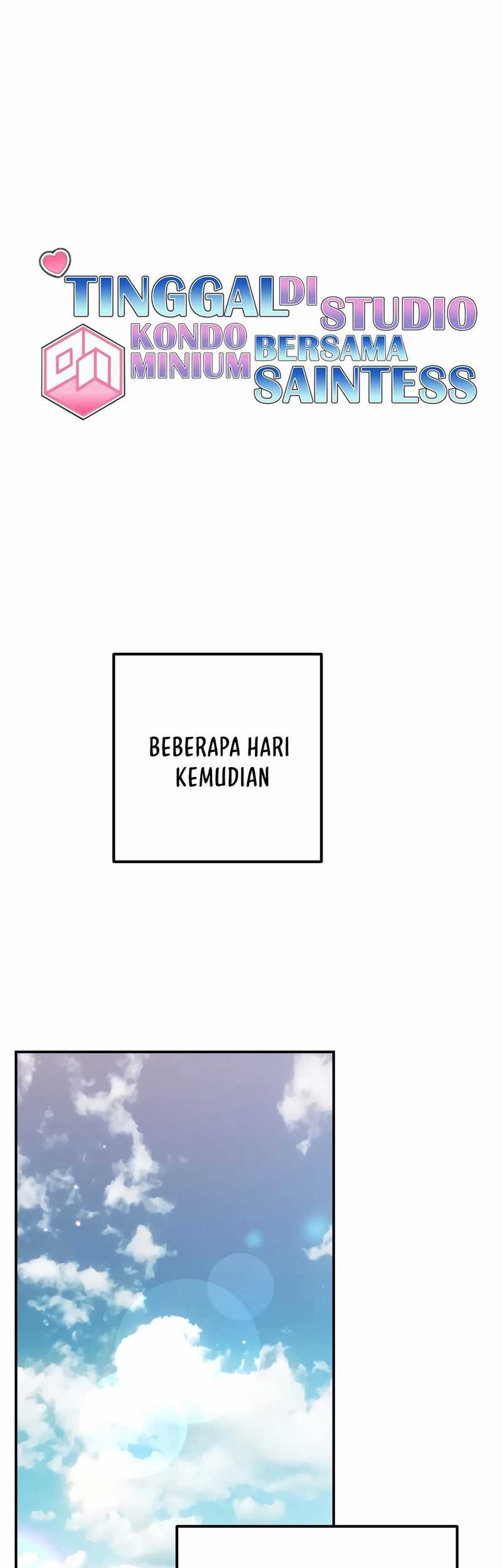 Baca Manhwa Living in a Studio Condo With the Saintess Chapter 40 Gambar 2