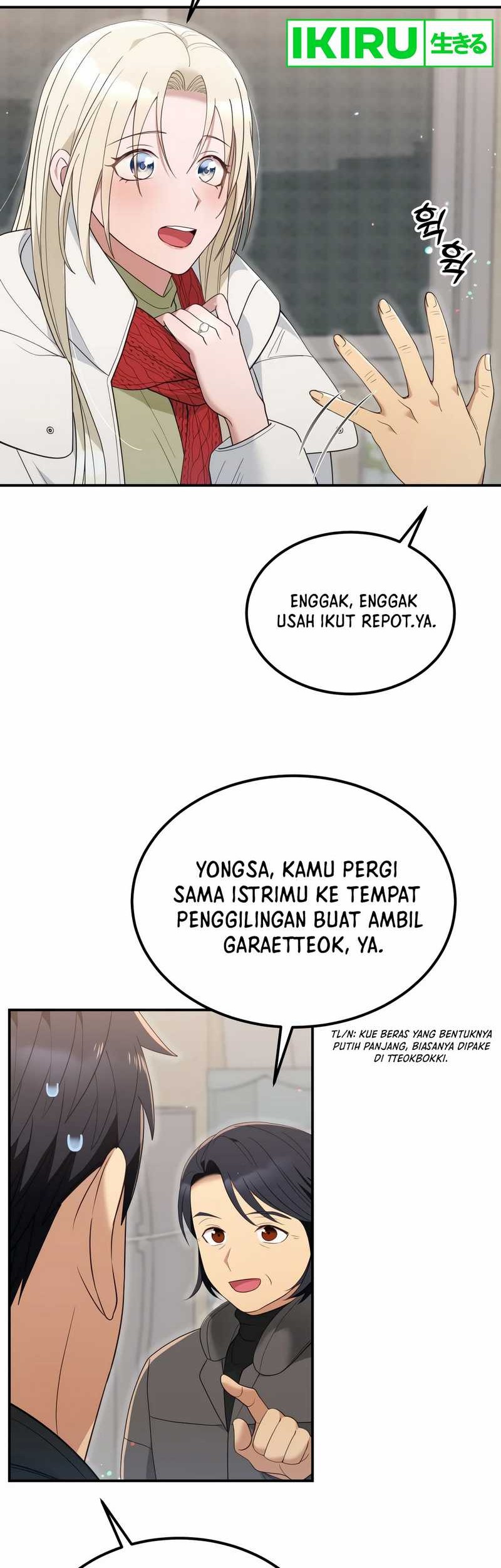 Living in a Studio Condo With the Saintess Chapter 41 Gambar 8